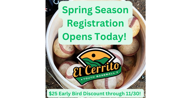 Sping '25 Registration is OPEN!!!